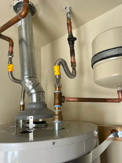 Water heater installation and plumbing repair in Allandale